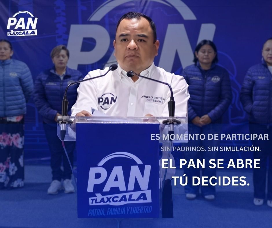 PAN abre el 100% de sus candidaturas en Tlaxcala y marca distancia: 'La decisión es de la gente'